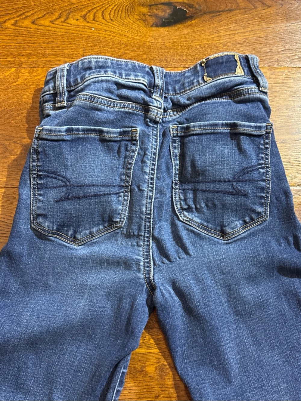 American Eagle Outfitters Women's Navy Skinny‎ Jeans - Picture 8 of 8
